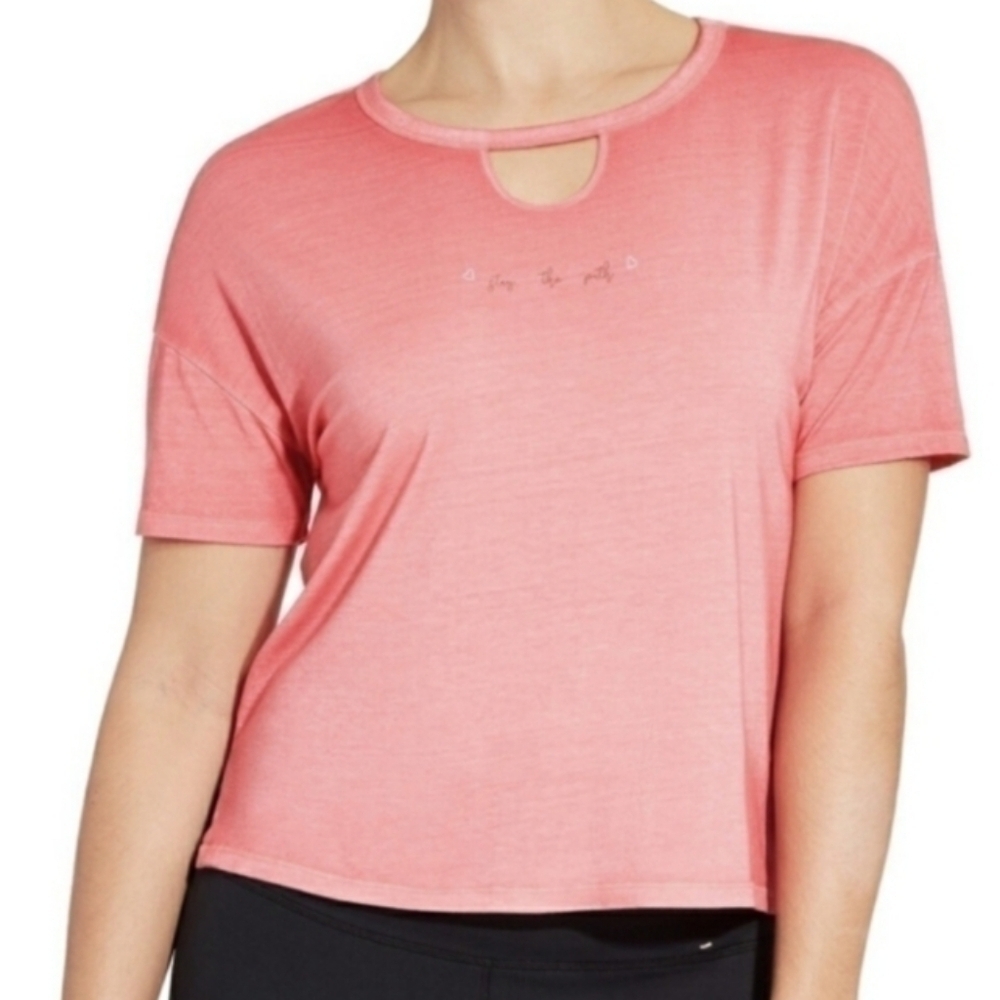 Calia NWT Stay The Path Graphic Loose Fit T-Shirt Size M